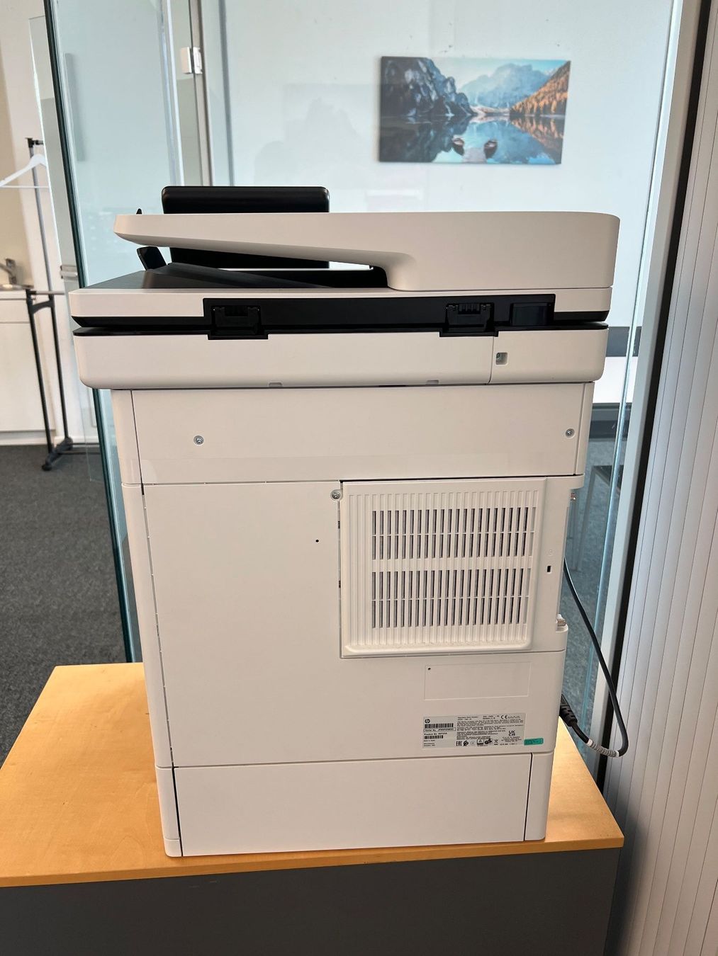 Hewlett Packard Stampanti: HP Color Laser Jet Managed MFP E57540 – Usato da Dättwil AG venduto da inf_97kp 2