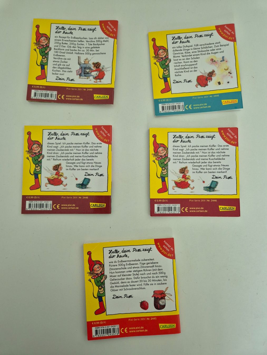 Livres: 5 Pixi Bücher: Erdbeerinchen Erdbeerfee – D'occasion à Aarburg par i_c6r8 1
