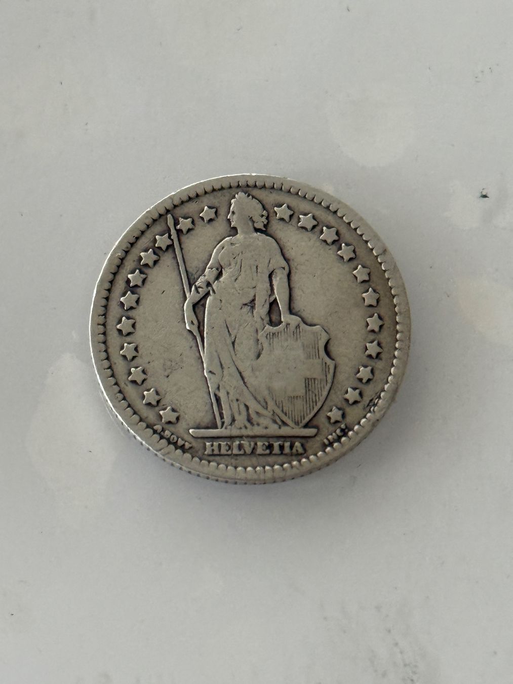 Alle Münzen: 1 Franken 1887  Rar – Gebraucht aus Wallisellen von SWISS_SILVER1 1