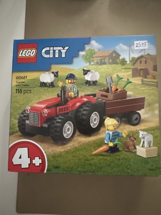 LEGO City 60461 Traktor mit Anhänger - Neuwertig & komplett! (Neu und ...