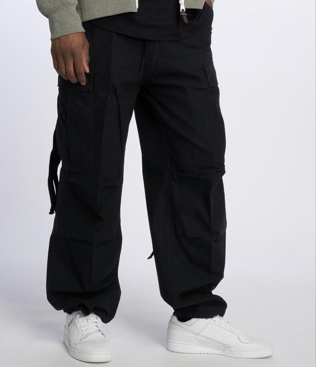 Pantaloni: Brandit Black Cargo Pants, Size 34 – Usato da Zürich venduto da sar_bv7l