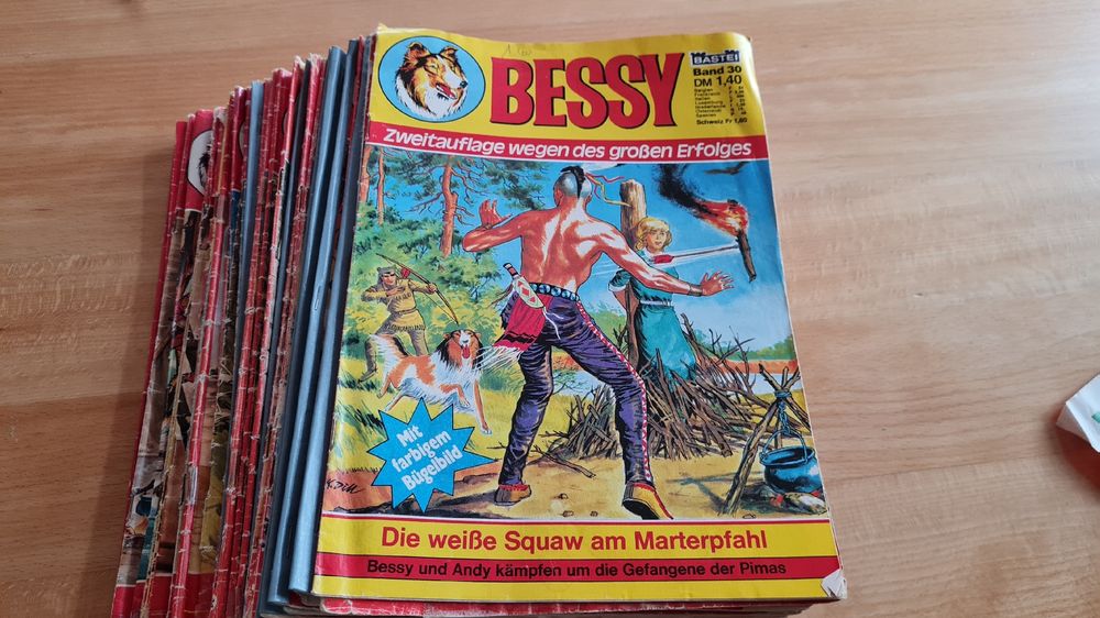 40 Bessy Comic Hefte (Gebraucht) in Rickenbach Sulz für CHF 37 – mit ...