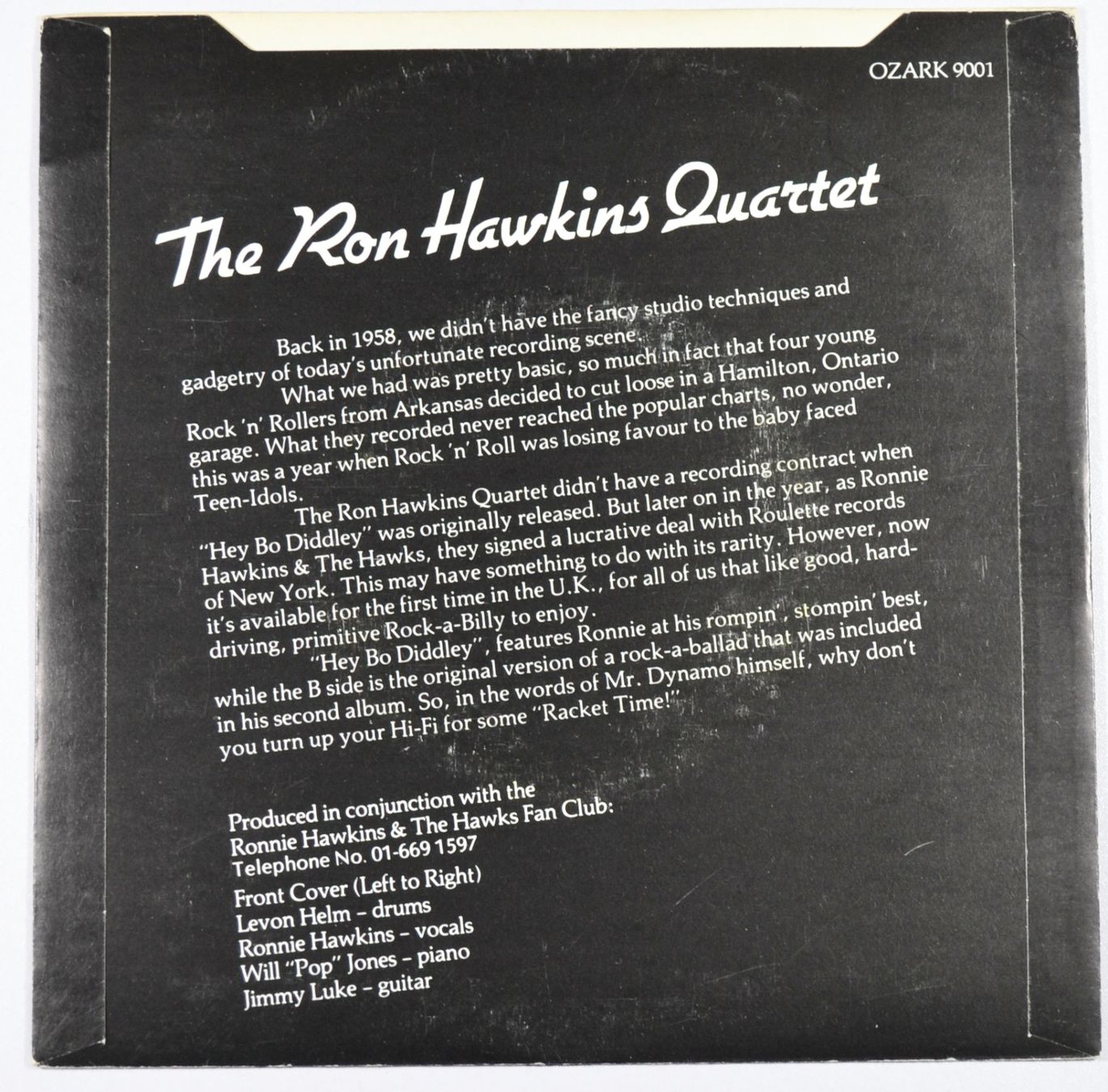 Dischi in vinile: Single: THE RON HAWKINS QUARTETT - Hey Bo Diddley Rockabilly – Nuovo (secondo la descrizione) da Frenkendorf venduto da Yard-Sale-2000 1