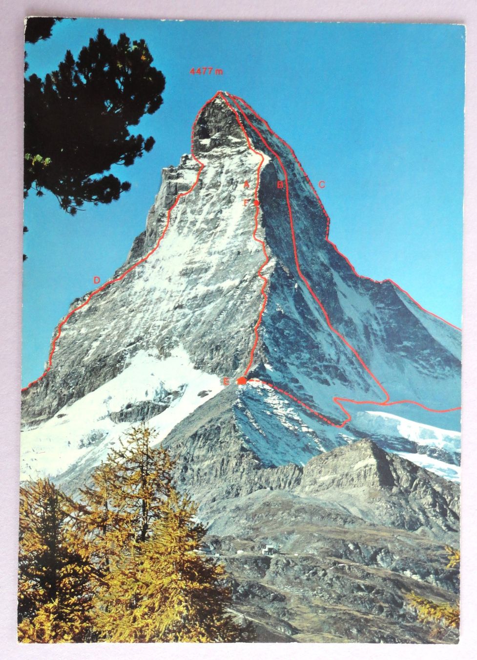 Cartoline postali: Matterhorn 1776 m – Usato da Fétigny venduto da Billy2miny