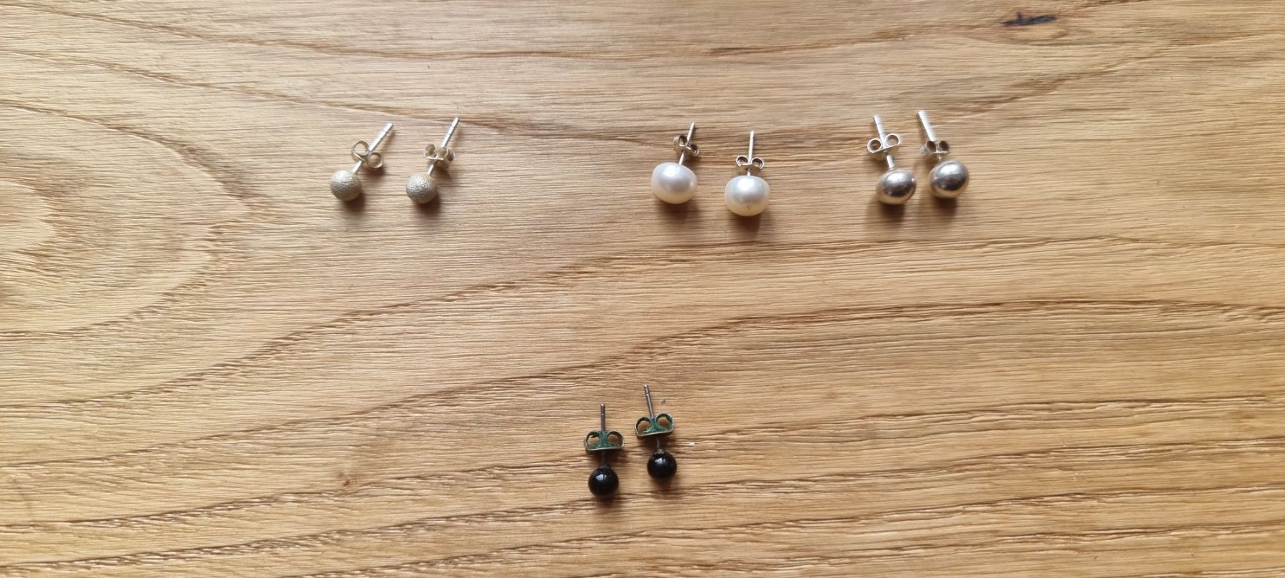 Orecchini pendenti & Orecchini a lobo: 4 Paar Ohrstecker – Usato da Lachen SZ venduto da allesweg78 1