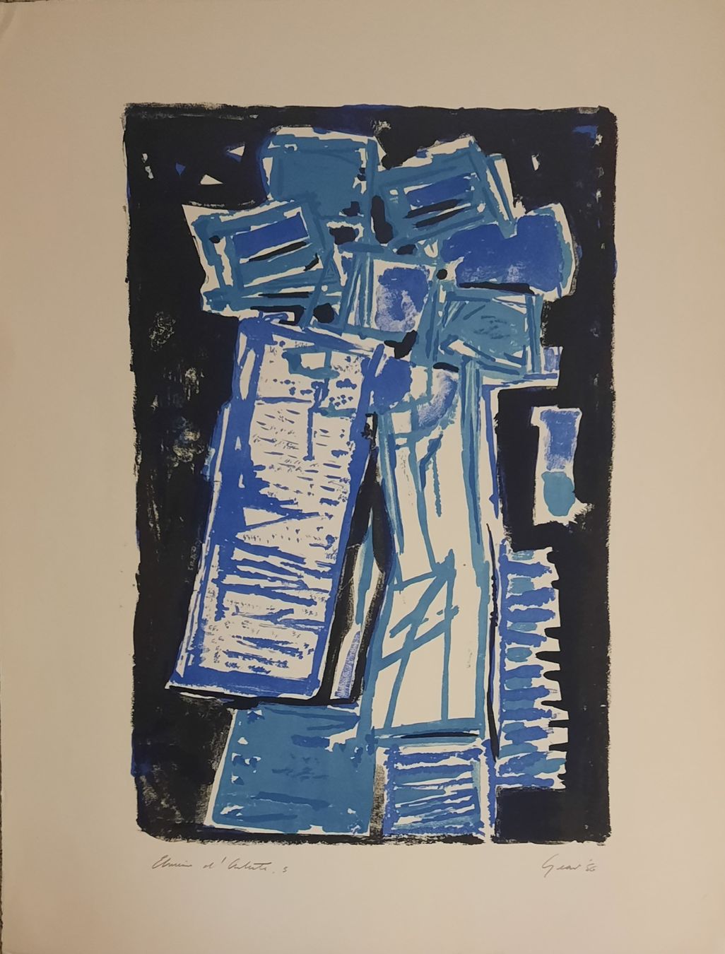 Grafiken & Lithographien: WILLIAM GEAR 1915 - 1997 – Gebraucht aus Genève von Enigme8