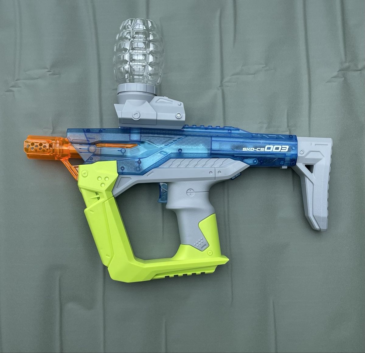 Giocattoli: SKD blaster avec billes phosphorescentes gel ball – Nuovo e nell'imballaggio originale da Les Brenets venduto da serialdrink