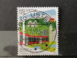 2025 150 Jahre Appenzellerbahnen Vollstempel