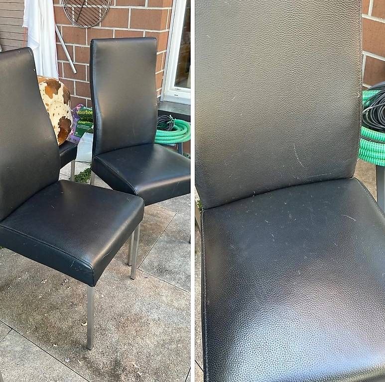 Sedie: 6 Stühle aus Leder - Gratis – Usato da Hinwil venduto da mirjafu