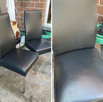 6 Stühle aus Leder - Gratis