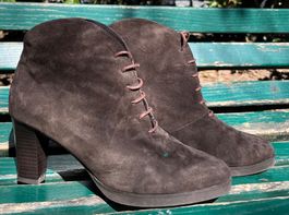 Sale❗️New Boots in leather suede size 38