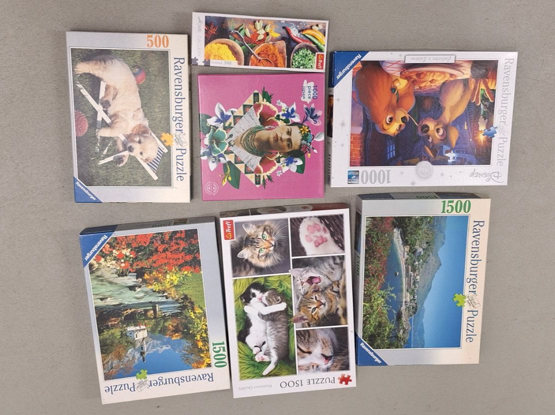 Ravensburger Puzzle: Ravensburger Puzzle Sammlung, diverse Motive! 6x – Usato da Killwangen venduto da natszp
