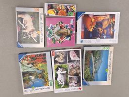 Ravensburger Puzzle Sammlung, diverse Motive! 6x