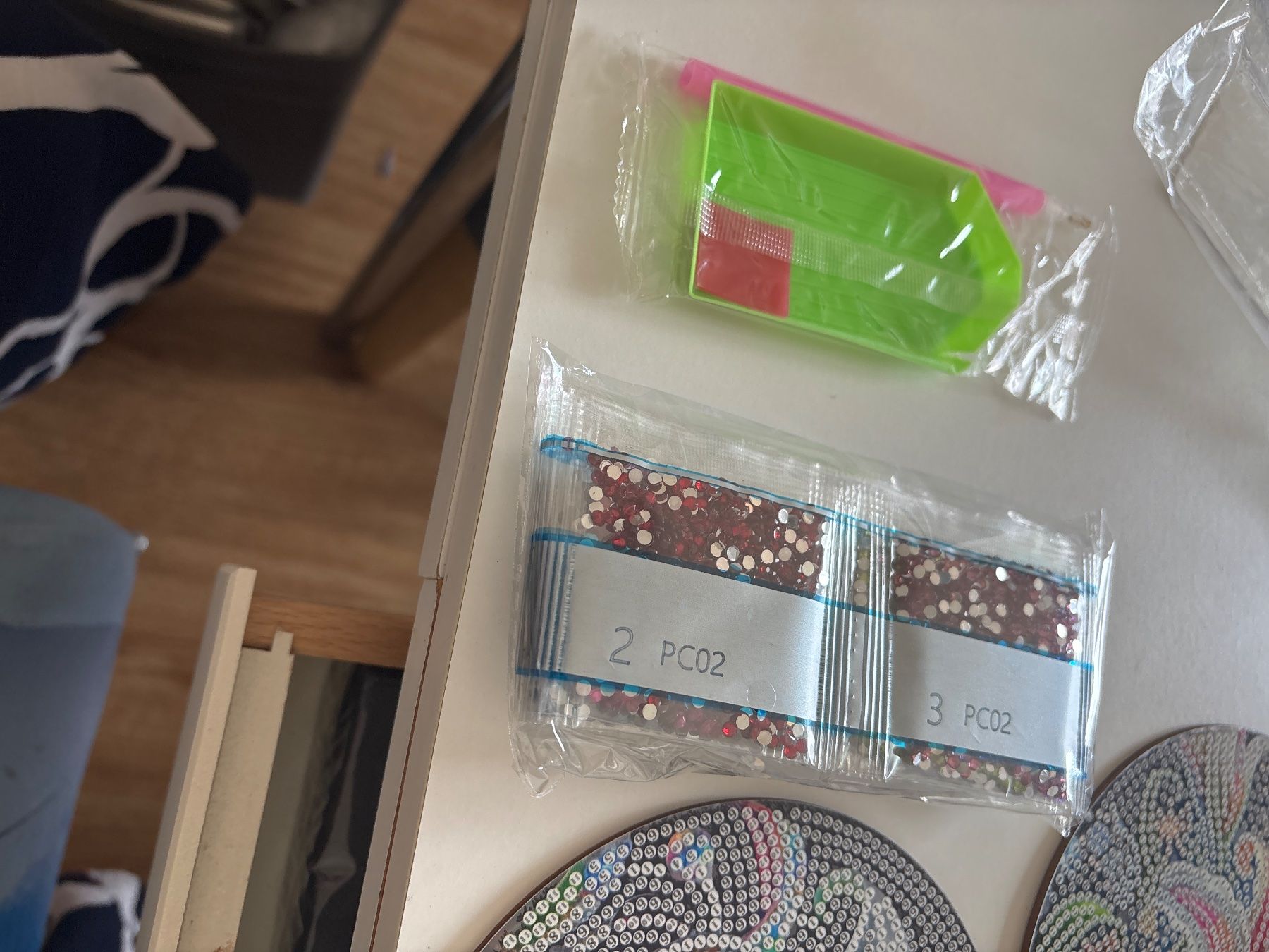 Kit bricolage: Untersetzer Diamond Painting Blume – Nuovo (secondo la descrizione) da Amriswil venduto da SCHLOSSGEISTLI 3