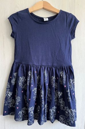 Sommerkleid Gr 98 blau *neuwertig*