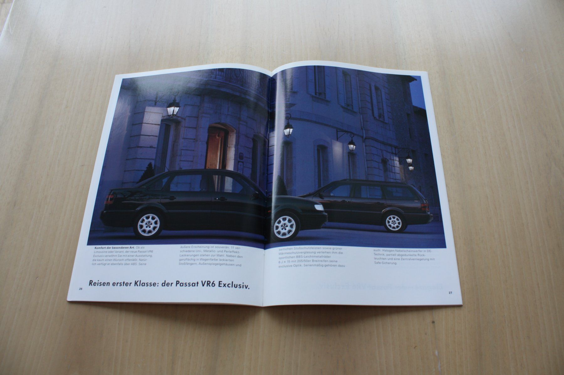 VW Documenti: VW Passat VR6 Prospekt 8/1993 – Usato da Wikon venduto da erwin400 6