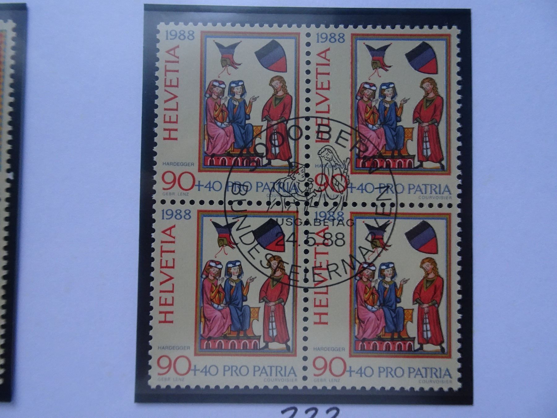 Tous les timbres: PP 1988 – Neuf (Voir description) à Aadorf par Chnorli-Furz 4