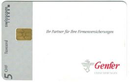 Taxcard Chip-1150 Genfer Versicherungen deutsch