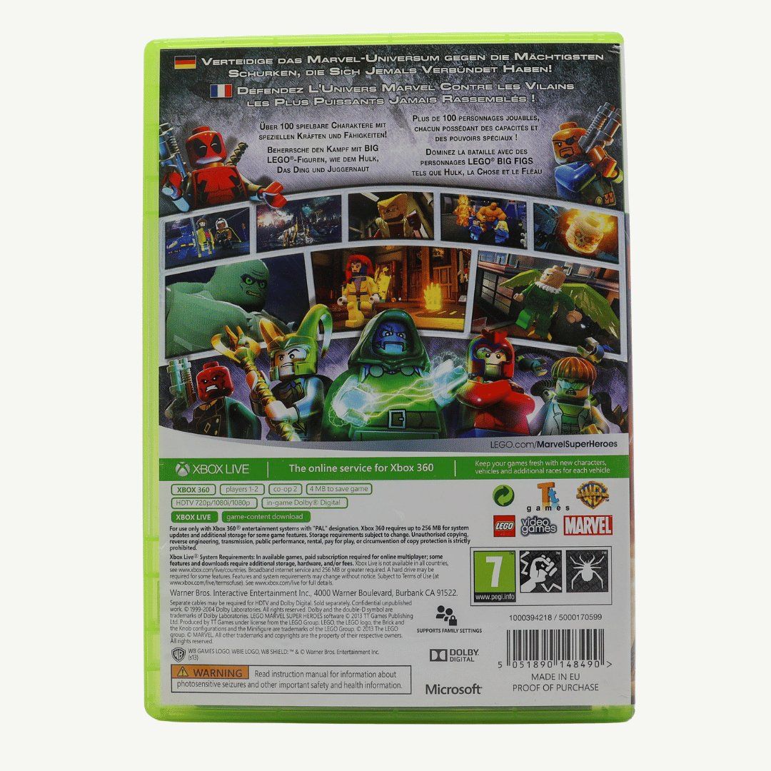 Giochi: LEGO Marvel Super Heroes  - Xbox 360 – Usato da Paudex venduto da dindeboy 1