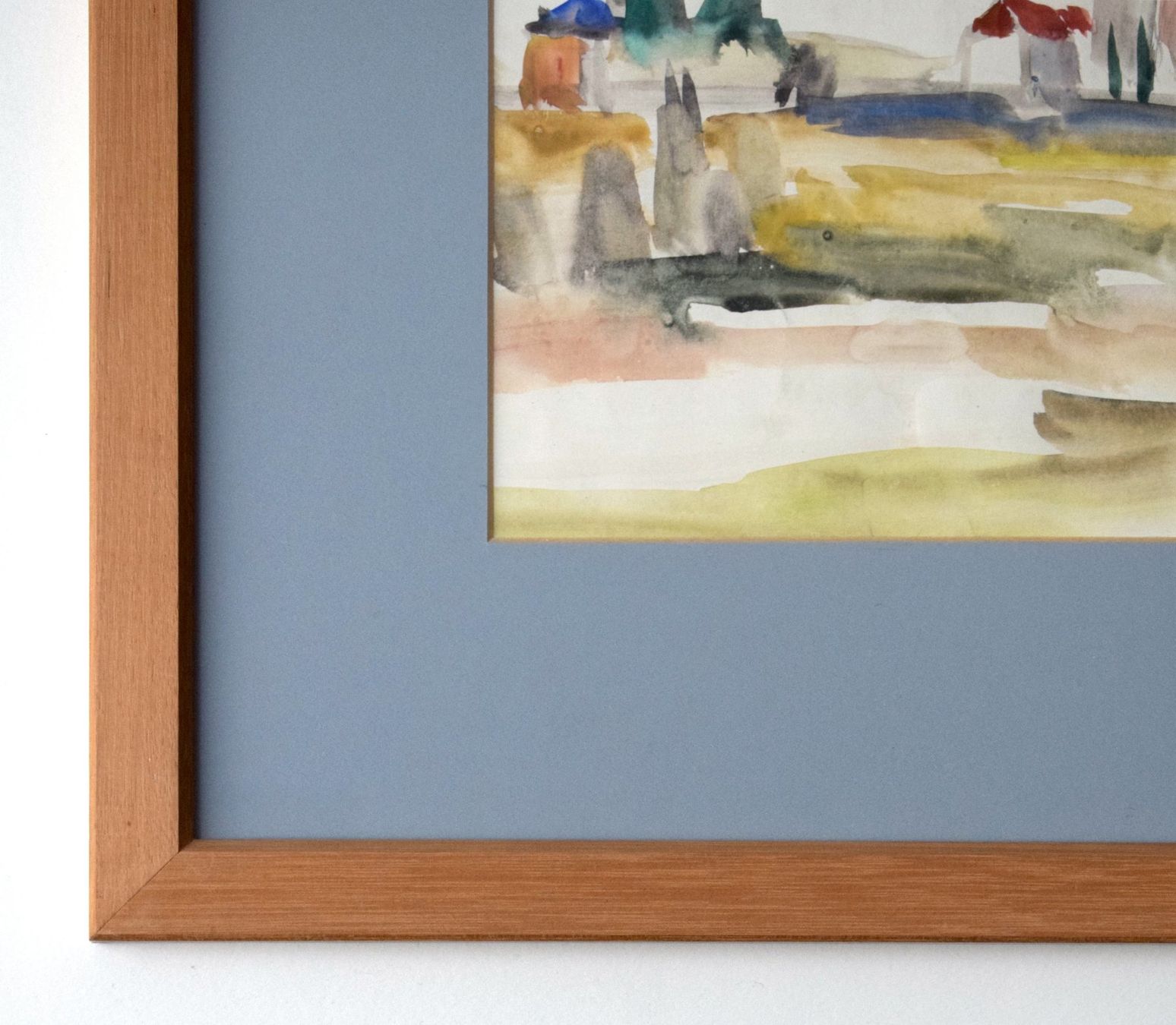 Dipinti: TOP Edouard Baillods Minimalistische Landschaft – Usato da Zürich venduto da Kunstvoll 6