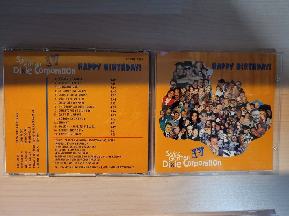CD Swiss German Dixie Corporation - IV Happy Birthday, ? (Gebraucht) in ...