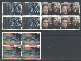 1995, Sonderpostmarken I, Viererblöcke **