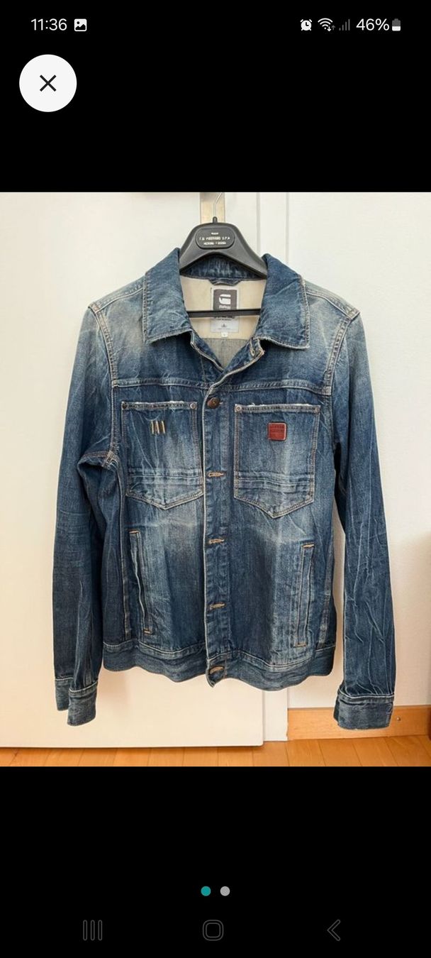 G-Star Giacche: Veste en jean"s G Star Raw, Taille L – Usato da Genève venduto da Martinbng