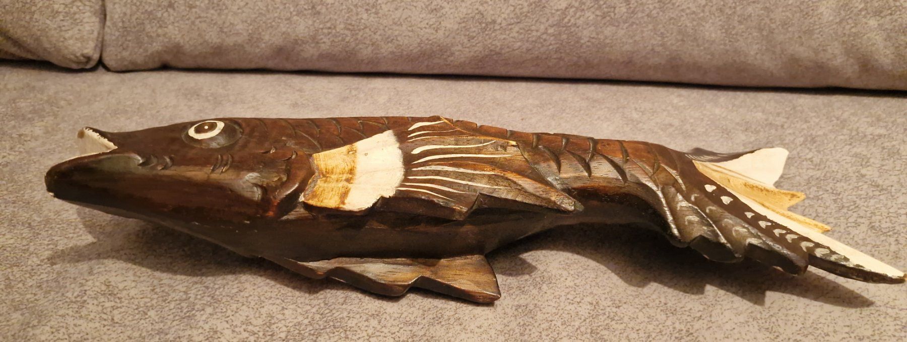 Articoli in legno: Holz Fisch Deko – Nuovo (secondo la descrizione) da Winterthur venduto da Mmondeo 2