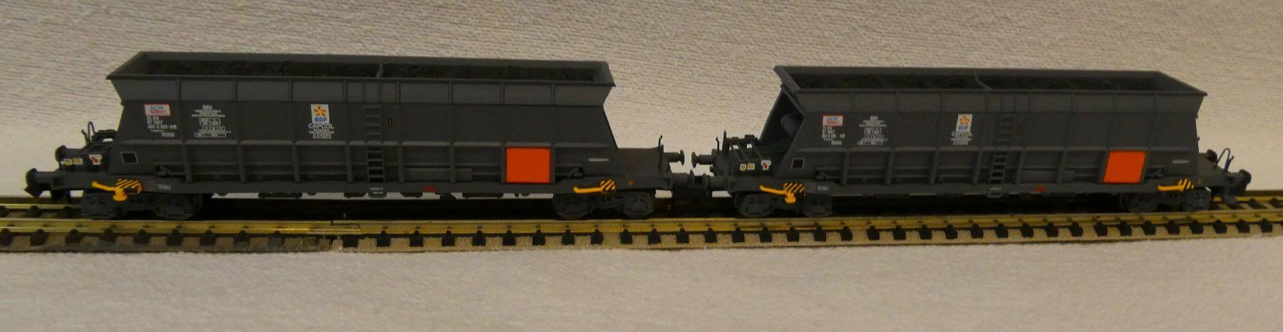 Arnold Modelleisenbahnen: 2 Stk Selbstentladewagen mit Kohle – Neu und originalverpackt aus Rupperswil von Ropi03