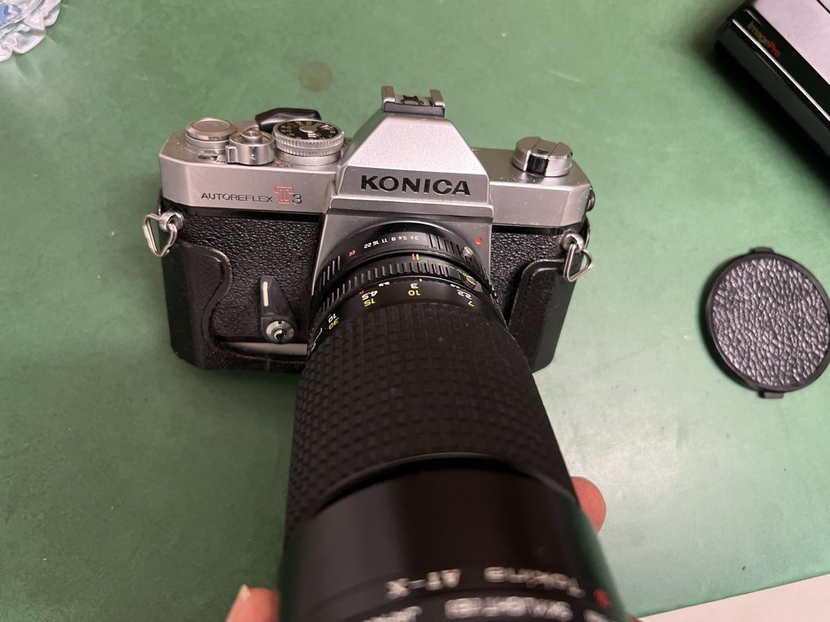 Konica Kamera: Konica Autoreflex T3 – Gebraucht aus Zürich von jao_2bx7