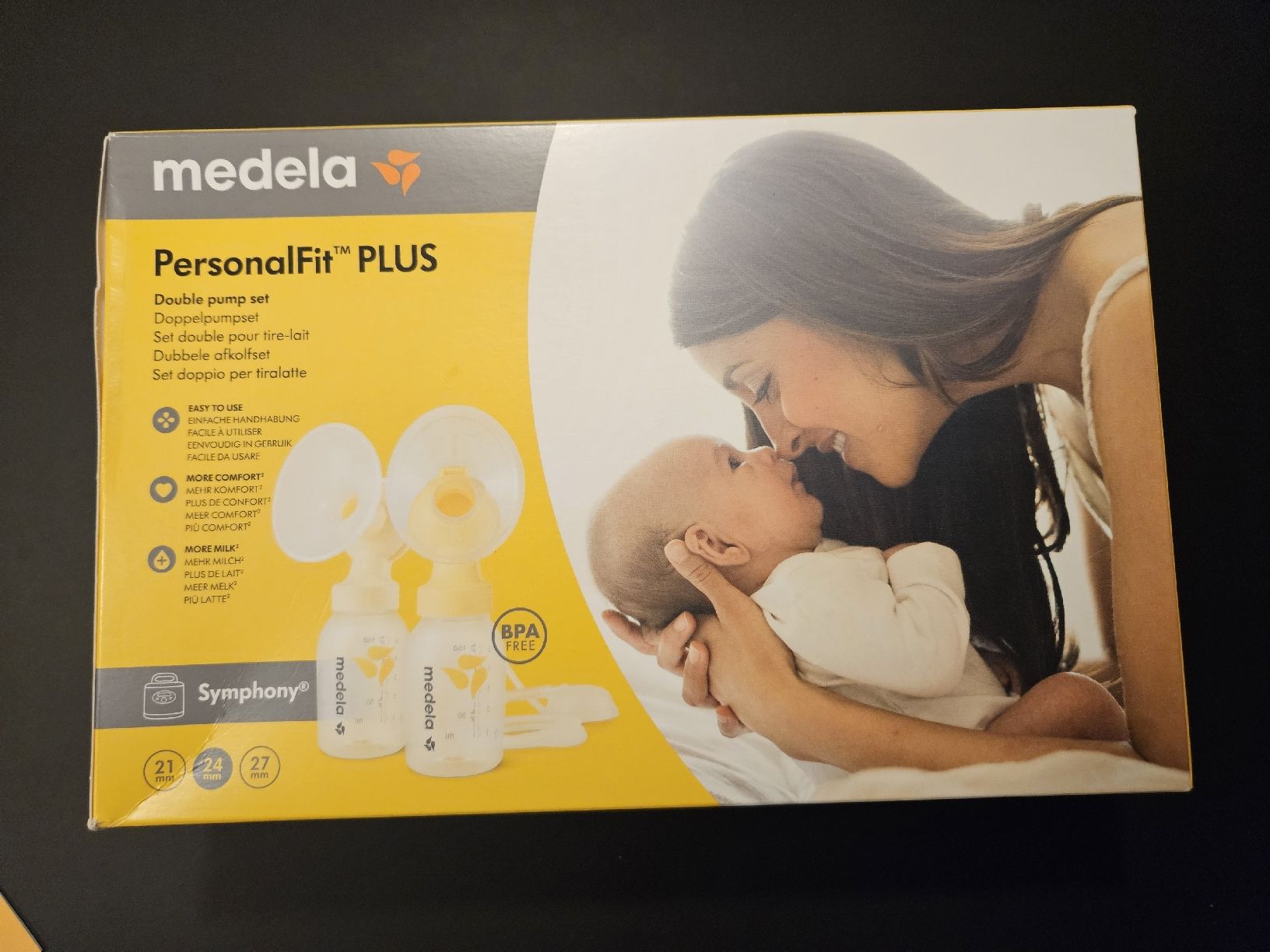 Medela Stillzubehör: Medela Symphony Doppelpump-Set PersonalFit PLUS 24 mm – Neu (gemäss Beschreibung) aus Fulenbach von lua_755r
