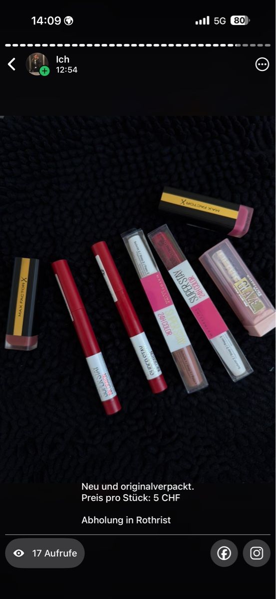 Make-up: Makeup  – Neu und originalverpackt aus Rothrist von Elv_8zml