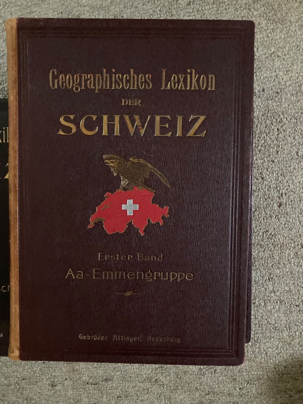 Libri: Geographisches Lexikon der Schweiz 1902 – Usato da Adliswil venduto da tchest007 2