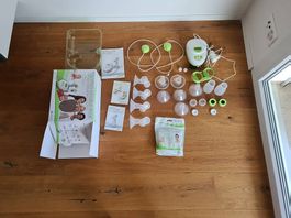 Elektrische Doppel Milchpumpen Set