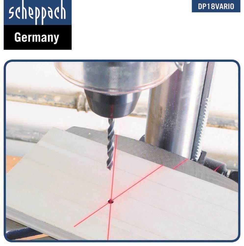 Scheppach Trapani: Scheppach Bohrmaschine DP18VARIO – Nuovo e nell'imballaggio originale da Bottighofen venduto da zaap 3