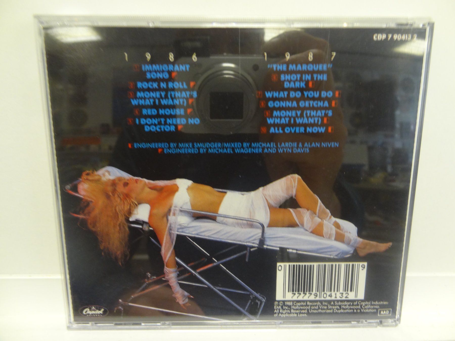 CD: Great White, Recovery: Live! – Usato da luzern venduto da musicandart 1