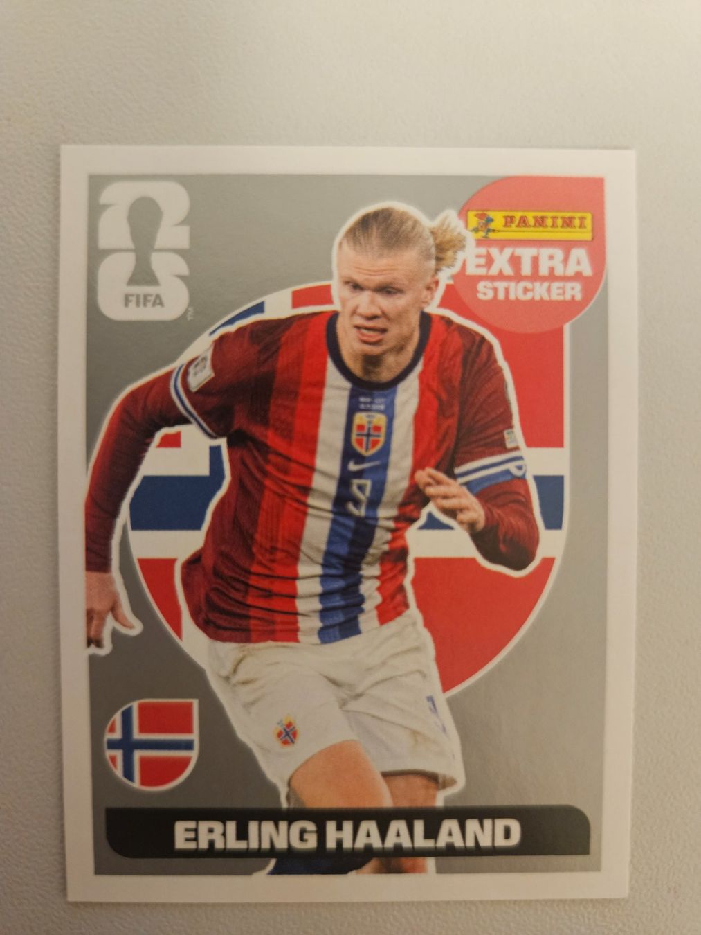 Panini Carte collezionabili: Panini WM 2026 - Extra Sticker Haaland Silber – Usato da Fahrweid venduto da TR52
