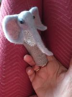 Fingerpuppe/Elefant