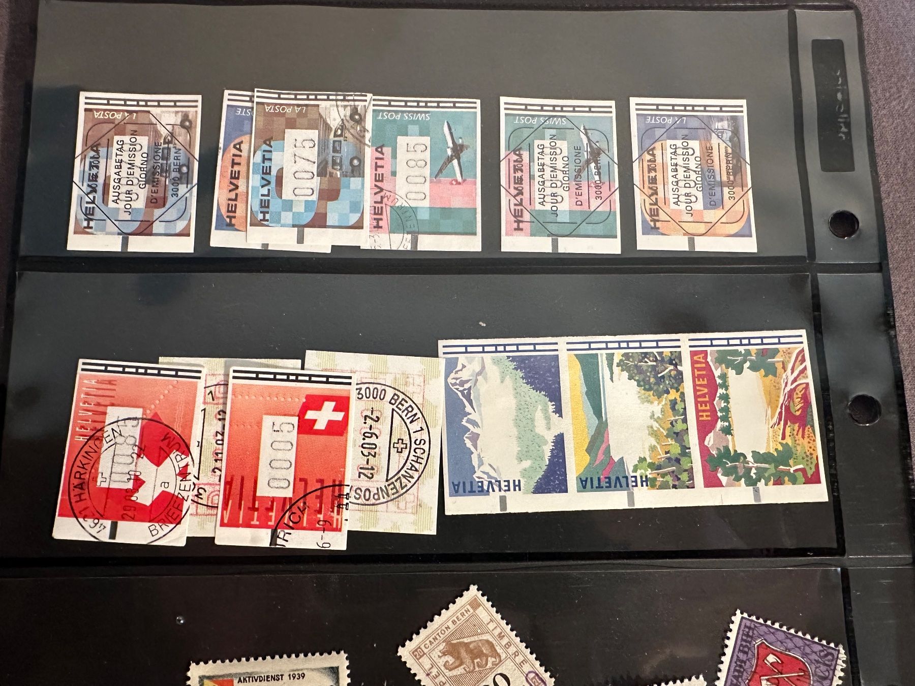 Tutti i francobolli: Chaos Sammlung Schweizer Briefmarken – Usato da Stettfurt venduto da 2442 1