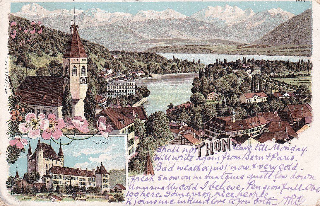 Cartes postales: Thun  BE       um  1 9 0 4 – D'occasion à Brig par Valcards54