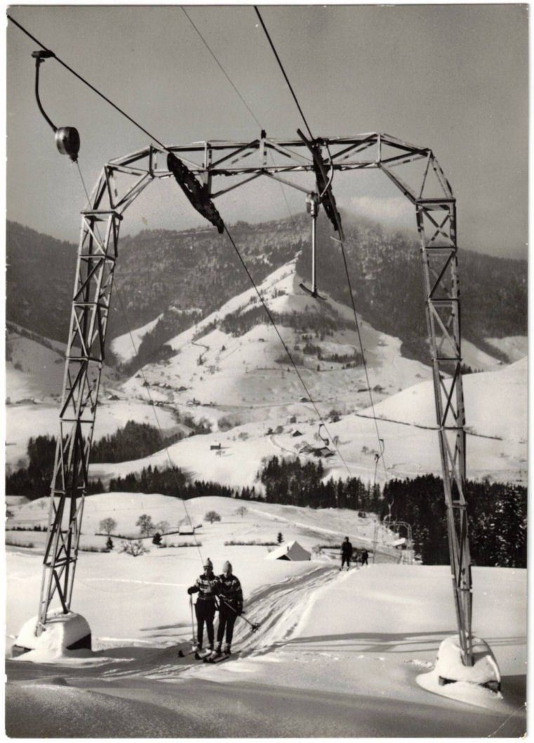 Cartoline postali: Goldingen - Skilift Atzmännig – Usato da Binningen venduto da Mountainrider