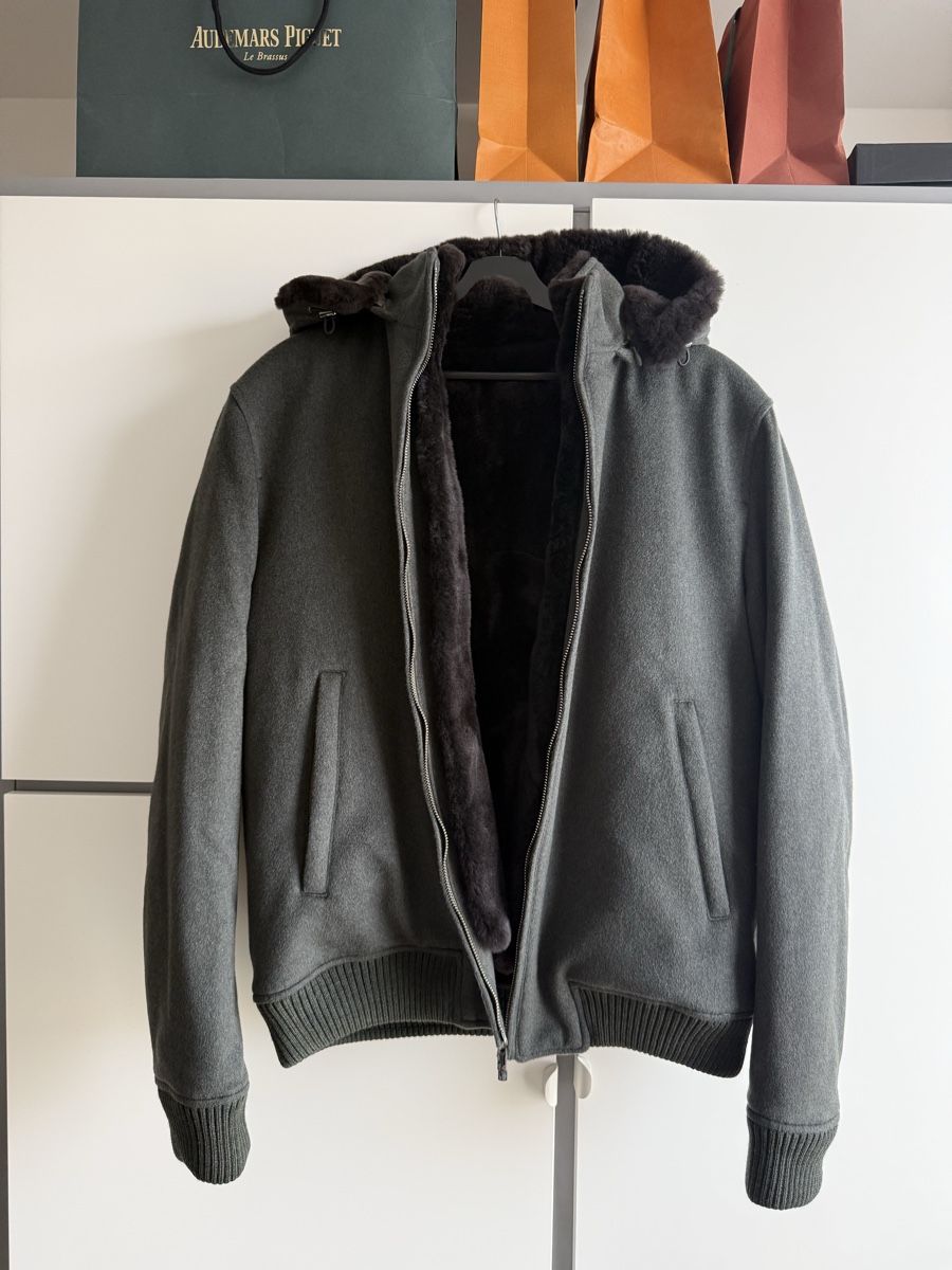 Loro Piana Giacche: Tiberio Castor Fur and Wool Jacket – Nuovo e nell'imballaggio originale da Genève venduto da luc_5q8p