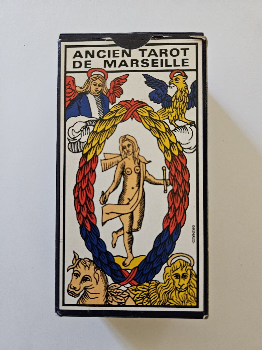 Giochi: Jeu "Ancien Tarot de Marseille" édité par Grimaud. – Usato da Les Brenets venduto da SBO56