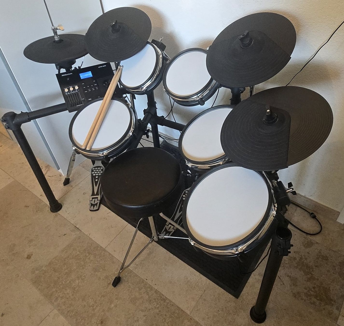 Musikinstrumente: Millenium MPS-850 E-Drum Set ab 1.- Franken!!!! – Gebraucht aus Uerkheim von Moedu 1