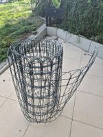 Gartenzaun Maschendraht grün Metallrolle gebraucht