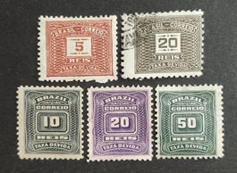 Brasilien/Brazil ab 1906, Postage Due, un/gestempelte