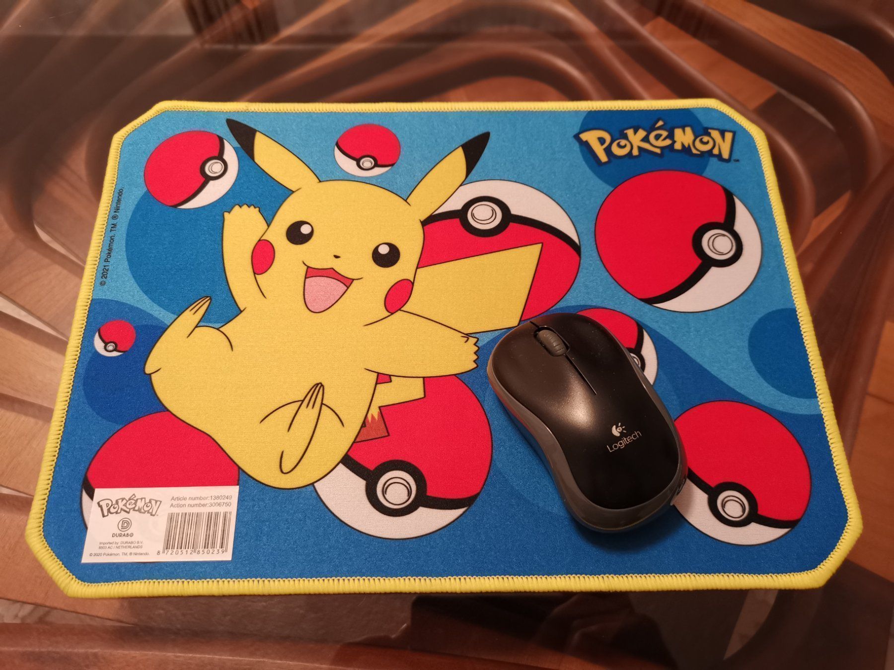 Tappetini per mouse: Super Mario, POKEMON , PIKACHU , NINTENDO , MAUSMATTE, PC – Nuovo e nell'imballaggio originale da Schaffhausen venduto da _ALEJNA_ 2