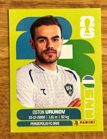 Panini Carte collezionabili: Fifa WM 2026 Panini UZB 17 – Nuovo (secondo la descrizione) da Romanshorn venduto da Philpress