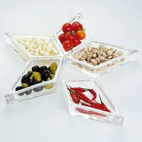 Glasi Hergiswil Apero Stern Apéro-Stern 5-teilig Schalen
