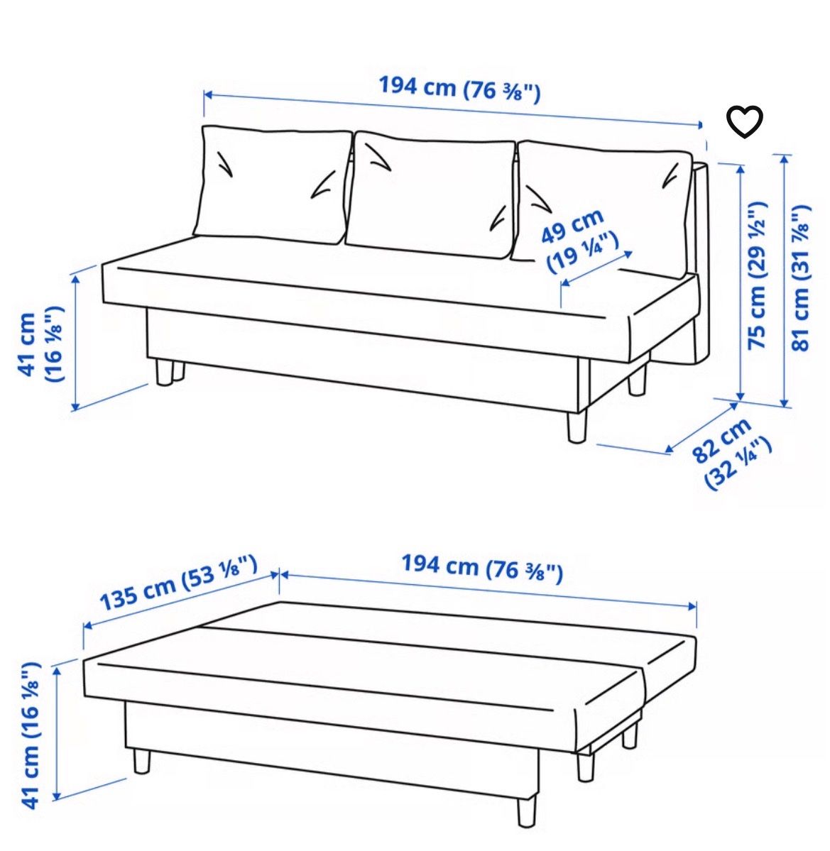 Ikea Sofas: Sofa Bett Ikea – Gebraucht aus Zürich von Sevhan 4
